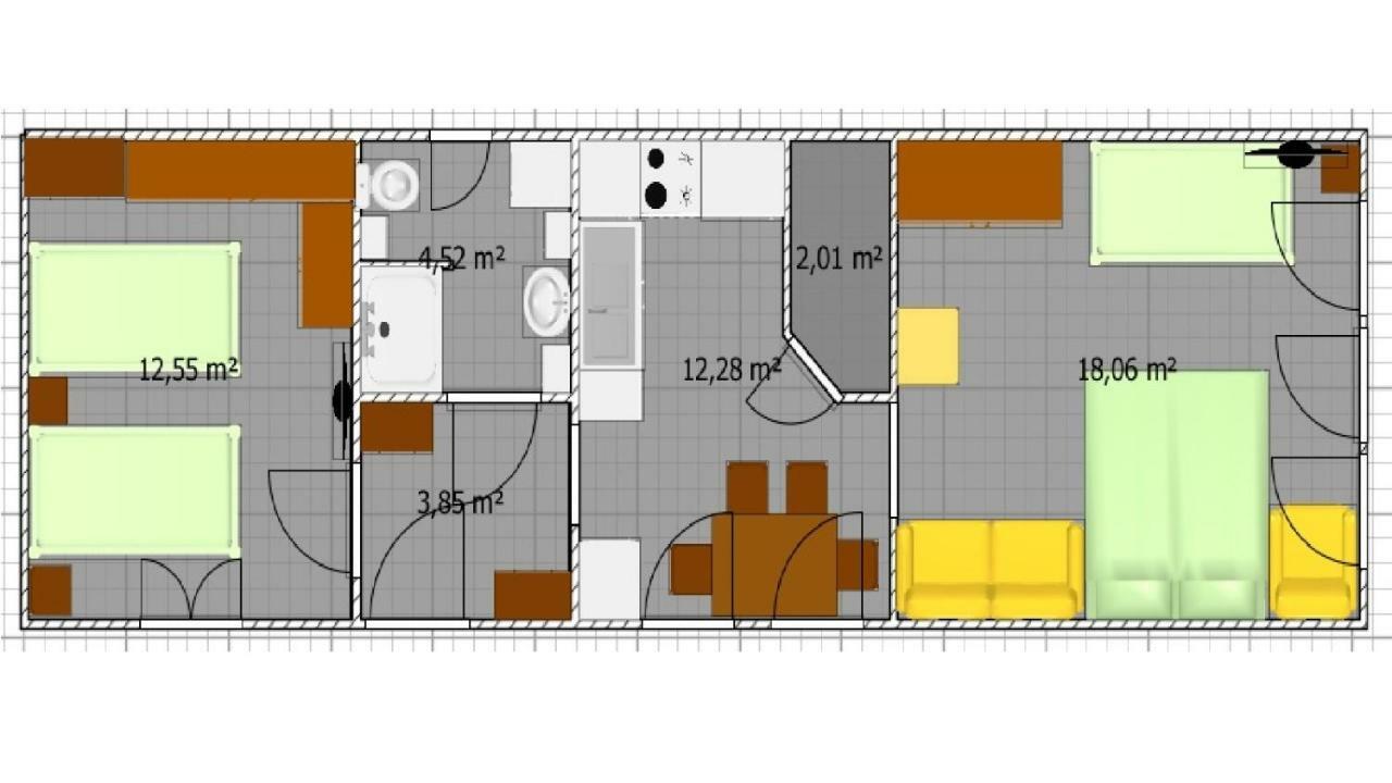 Hotel Zoeldike Vendeghaz Kaposvár Zewnętrze zdjęcie